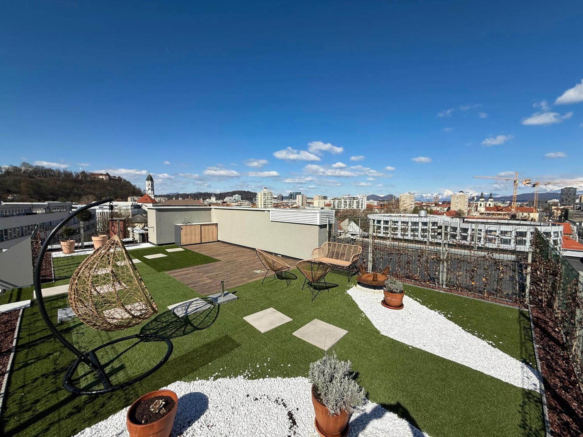 לובליאנה Garden Residence מראה חיצוני תמונה